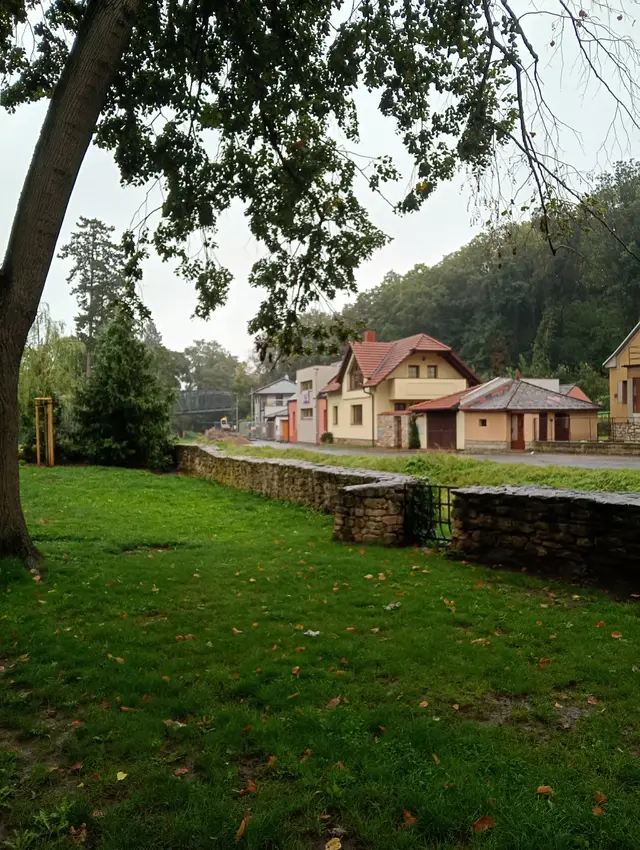 Park pod Vlašským dvorem – plochy pro výsadbu zajímavých dřevin s průhledy na řeku a panorama.